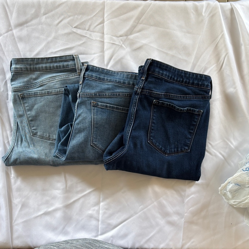 Women's old navy Jeans - Set of Three 12 Short